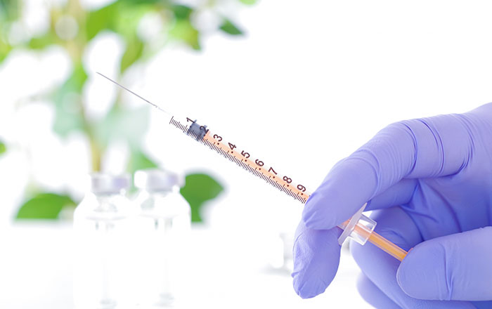 局所麻酔時の痛みを抑える工夫：麻酔薬を温める